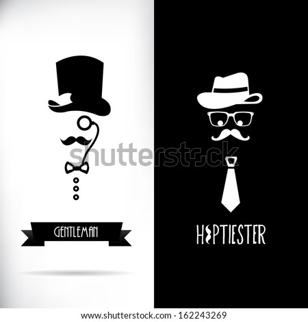 Gentleman and hipster