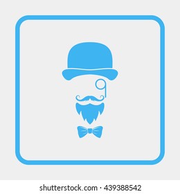 Gentleman icon.