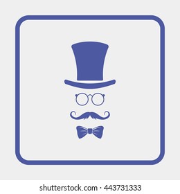 Gentleman icon.
