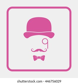 Gentleman icon.