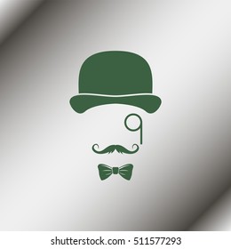 Gentleman icon.