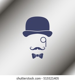 Gentleman icon.