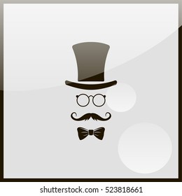 Gentleman icon.