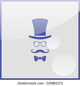 Gentleman icon.