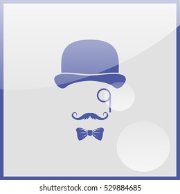 Gentleman icon.