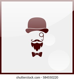 Gentleman icon.