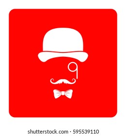 Gentleman icon.