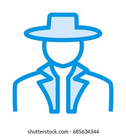 Gentleman icon