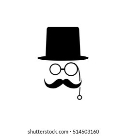 Gentleman icon vector illustration