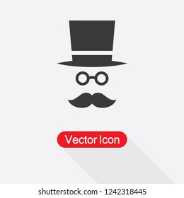 Gentleman Icon Vector Illustration Eps10
