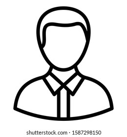 
Gentleman Isolated Vector icon which can easily modify or edit

