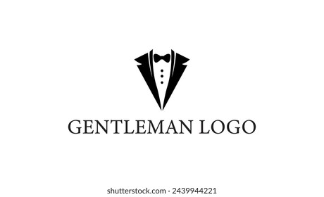 Gentleman Logo Design. Kreatives Logo-Design. Bestes Logo-Design