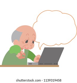 A gentleman mastering personal computers