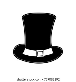Gentleman old hat icon vector illustration graphic design