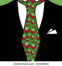Gentleman tie pattern seamless texture