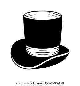 gentleman top hat icon