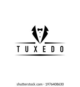 Gentleman Tuxedo Bowtie Logo Design Inspiration