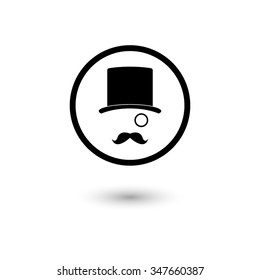 Gentleman - vector icon