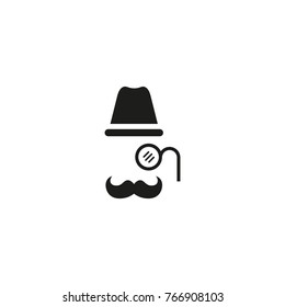 gentleman vector icon