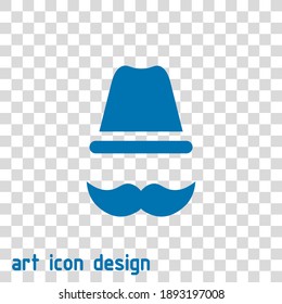icono del vector caballero en un fondo abstracto