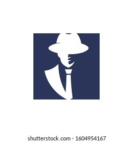 gentleman vector illustration icon template,eps 10