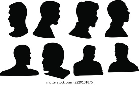 Gentleman Vector Silhouette Art Image