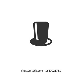 Gentlemen hat logo vector cap icon 