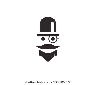 Gentlemen logo design 