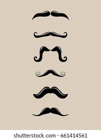 Gentlemen mustache collections