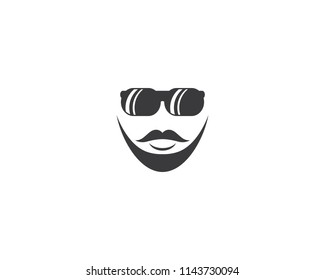 Gentlemen style symbol illustration