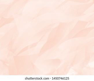 Gently pink textured background with geometric shapes of uneven shape of varying degrees of transparency. Simple, light background for layouts, banners, pages, covers, screensavers, Wallpapers
