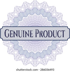 Genuine Product abstract rosette