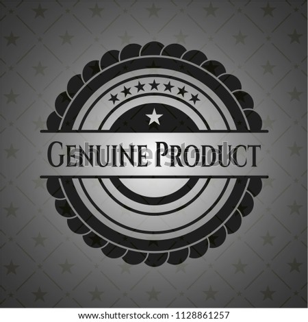 Genuine Product dark emblem