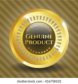 Genuine Product gold badge