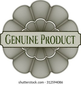 Genuine Product linear rosette