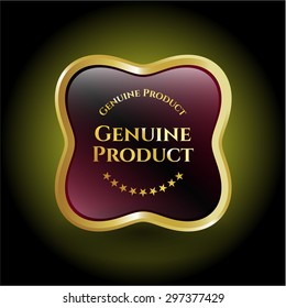Genuine Product shiny emblem