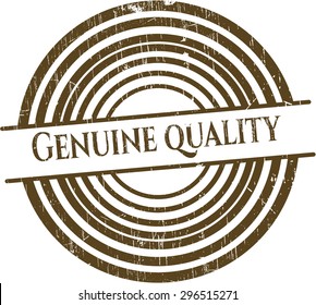 Genuine Quality rubber stamp
