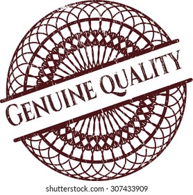 Echter Qualitätsgummi-Stempel