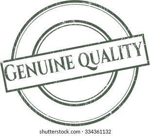Genuine Quality rubber texture