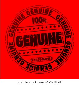 Genuine Rubberstamp