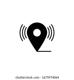 Geo location concept vector illustration icon