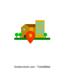 Geo location icon