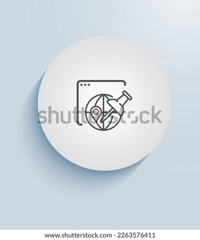 Geo Location icon vector design