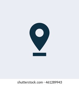 Geo Location Pin vector icon