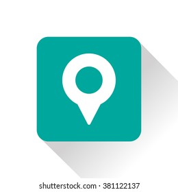 geo marker pin vector icon