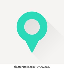 geo marker pin vector icon