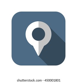 geo marker pin vector icon