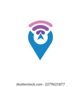 geo point vector logo design