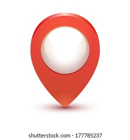 Geo pointer location icon