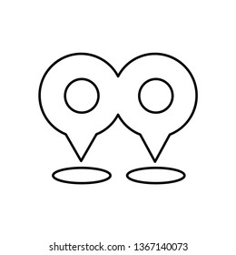 Geo points style symbol, location 